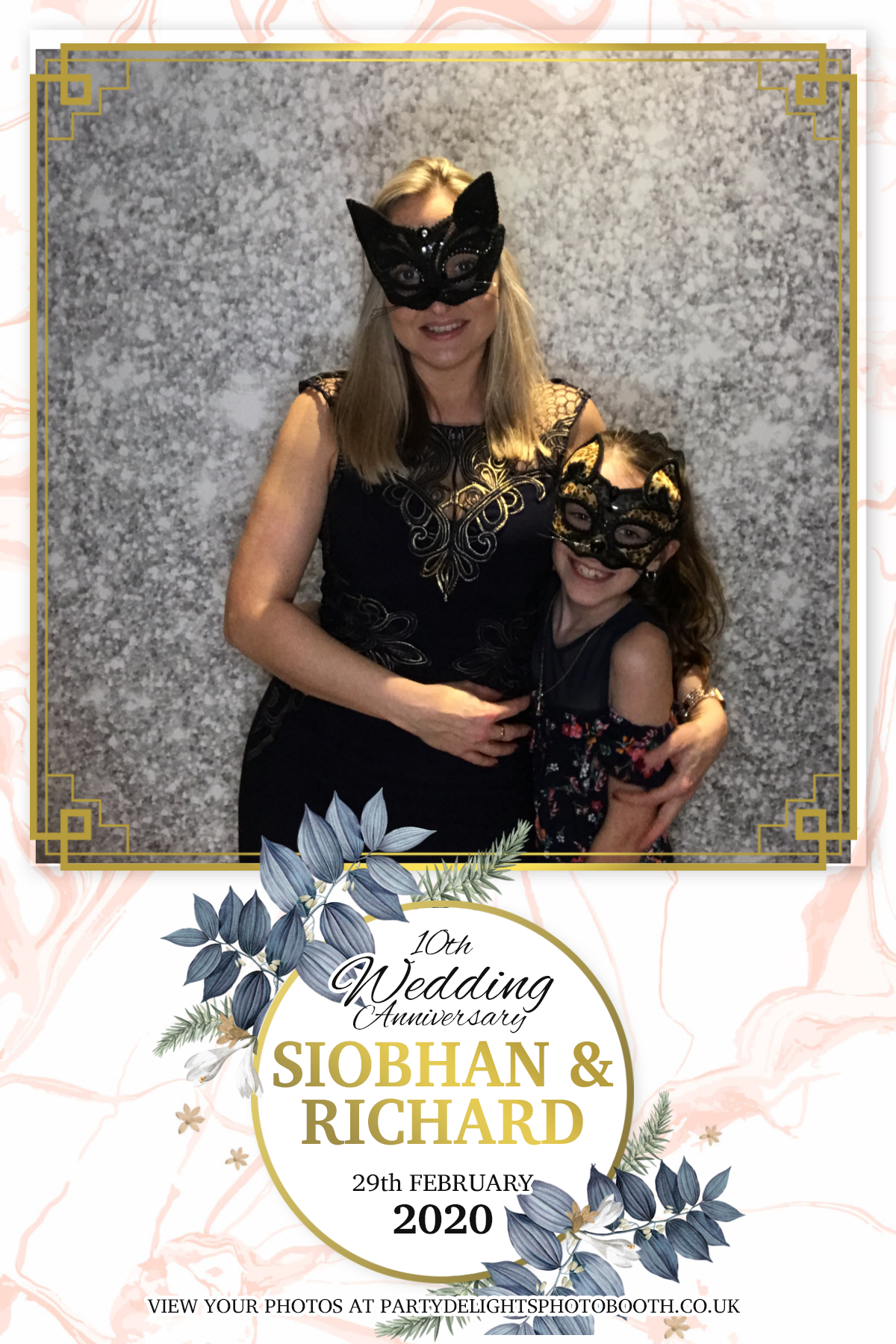 Siobhan and Richards Vow renewal  | View more photos from the event at gallery.partydelightsphotobooth.co.uk/u/PartyDelightsPhotoBooth/Siobhan-and-Richards-Vow-renewal